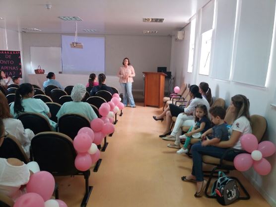 A equipe do Hospital Cemil realizou um workshop sobre o enfrentamento da doença.